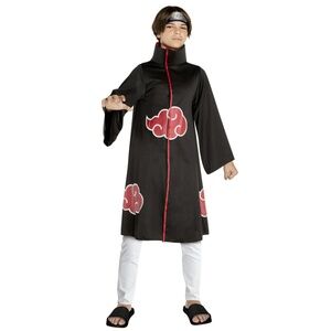 Kids Black and Red Ninja Costume